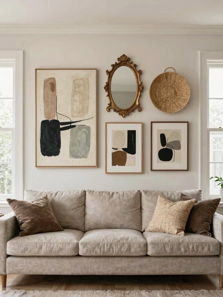 couch wall decor inspiration