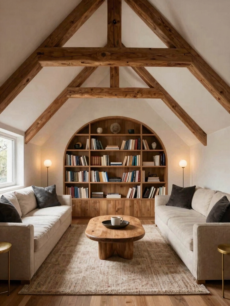 cozy airy attic nooks