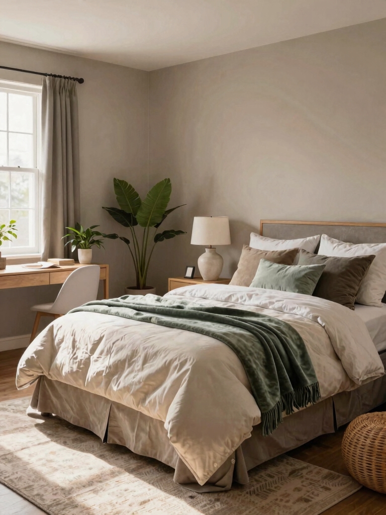 cozy calming color accents