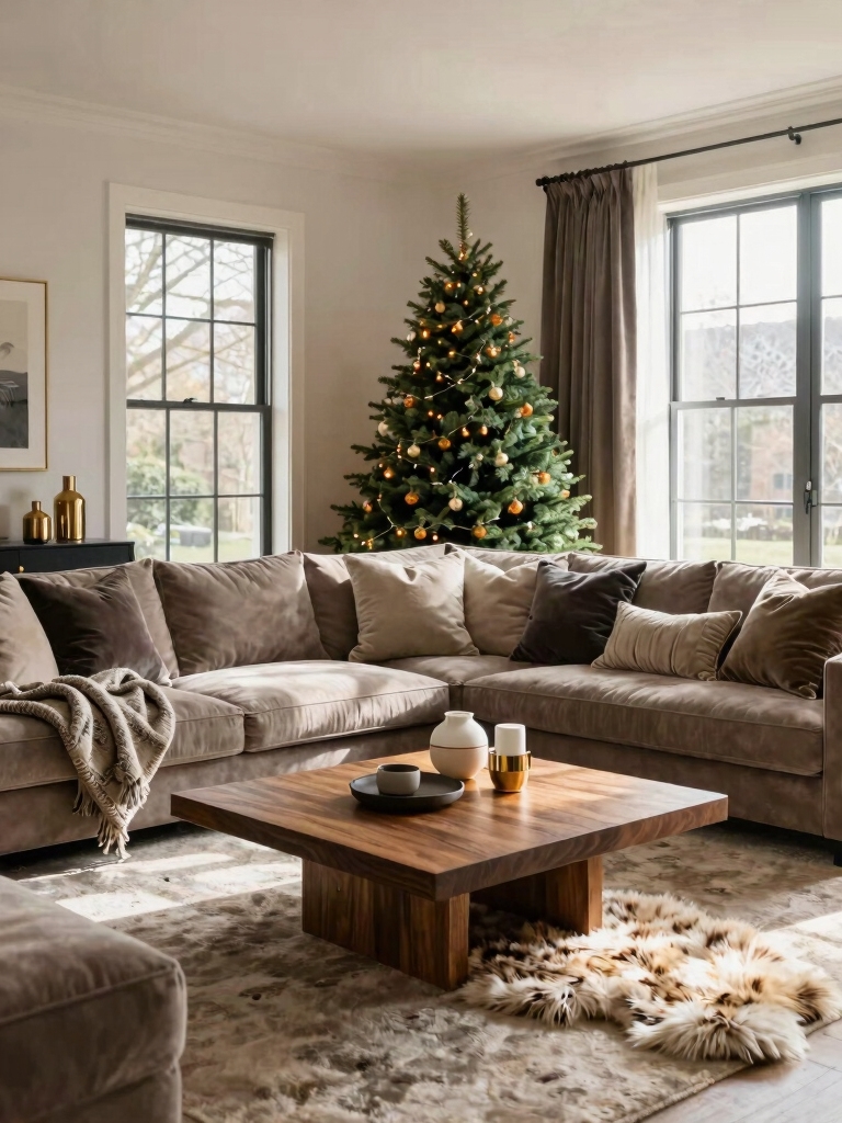 cozy christmas living room essentials