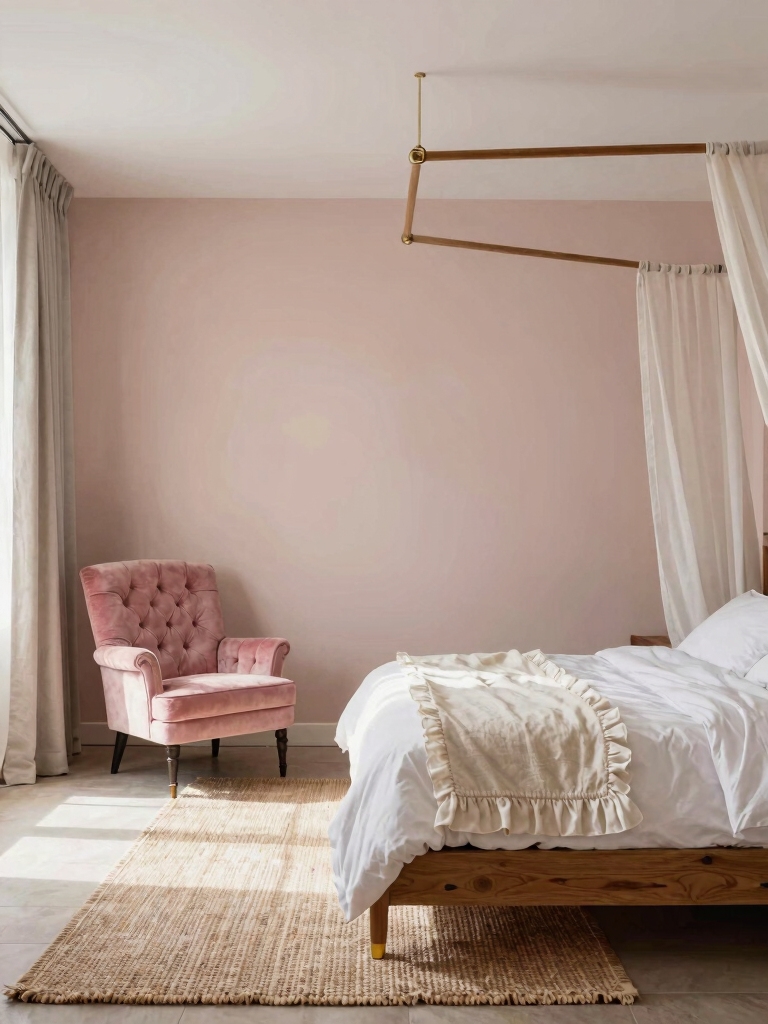 cozy colorful harmonious space