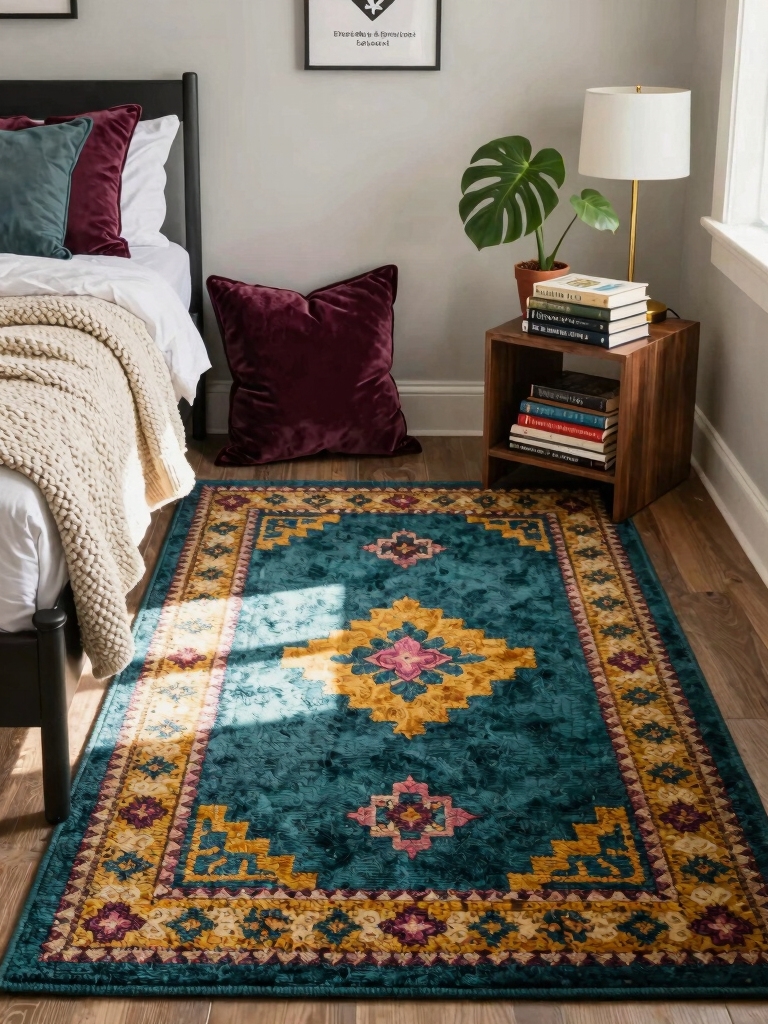 cozy colorful plush sanctuary