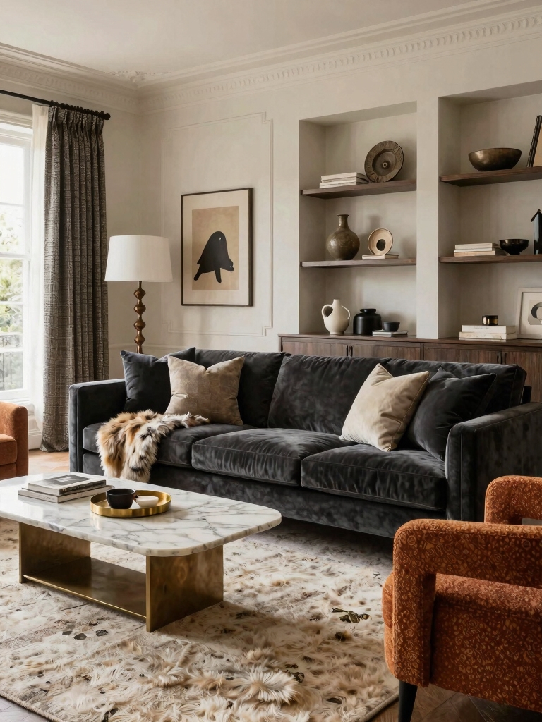 cozy elegance invites comfort
