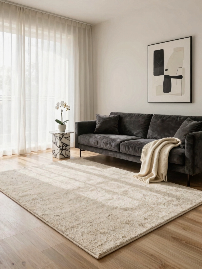 cozy luxurious living area