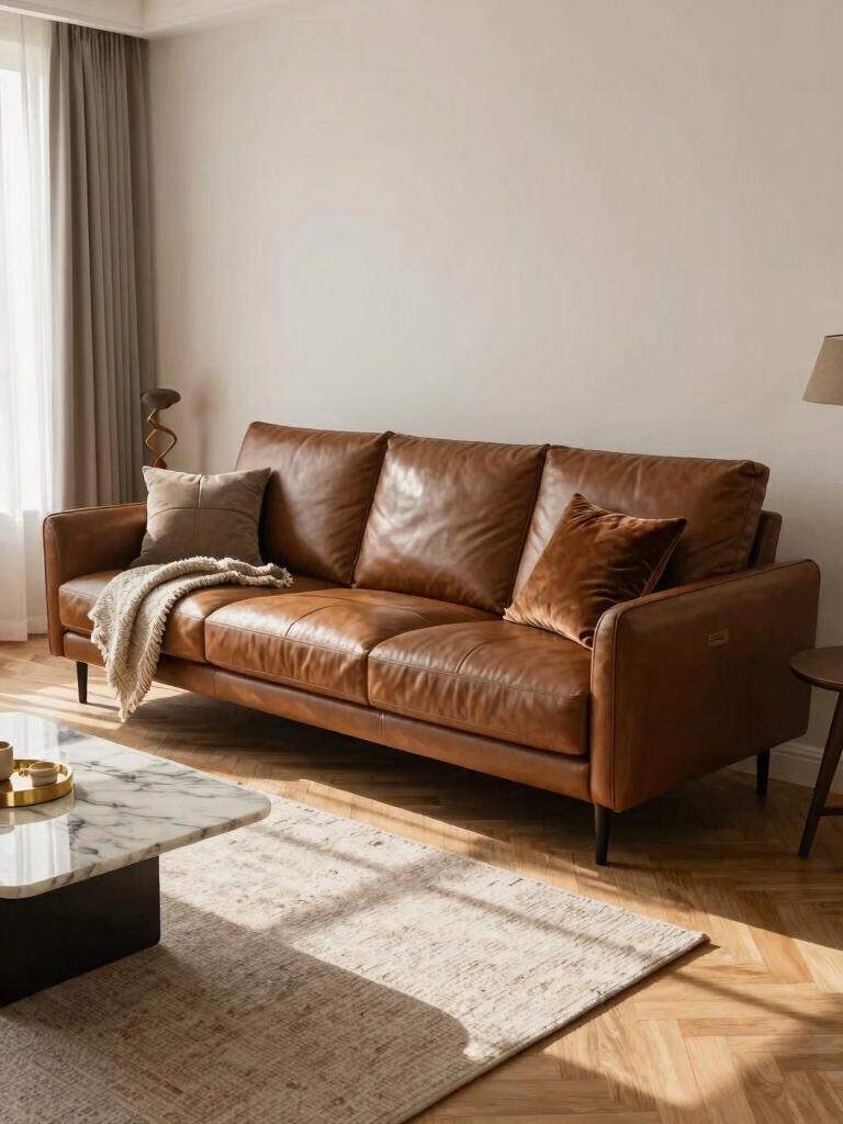 cozy natural texture layering