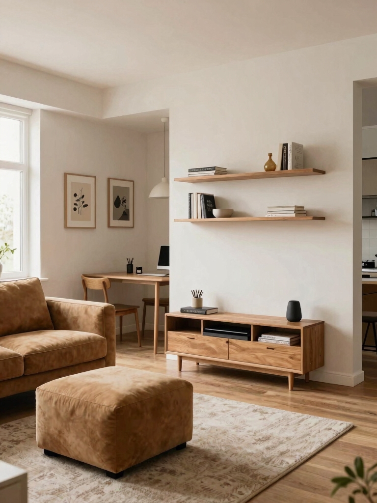 cozy purposeful living zones
