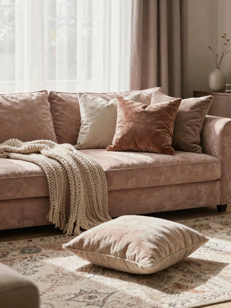 cozy textile layering ideas