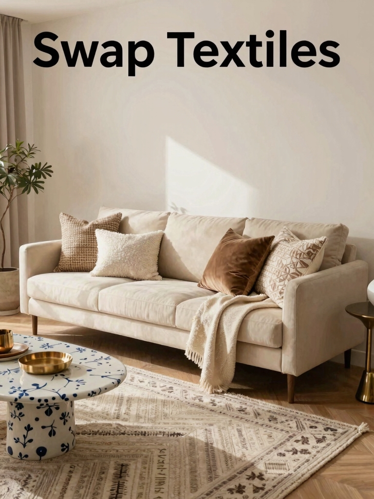 cozy textiles for comfort