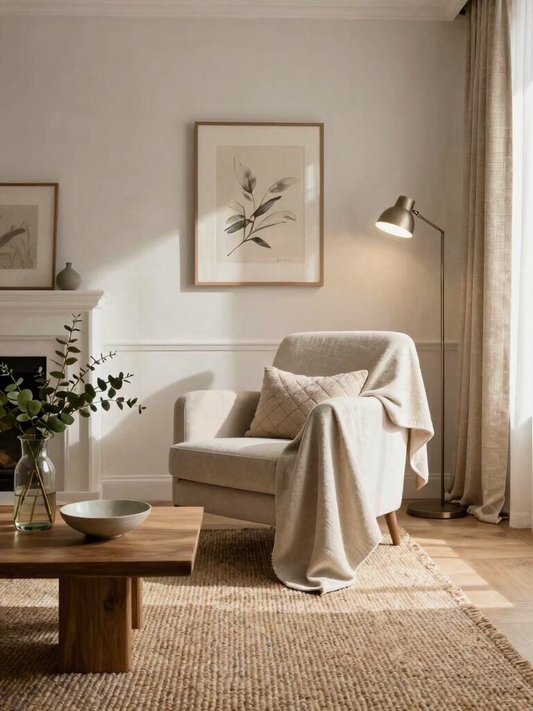 cozy textiles for comfort