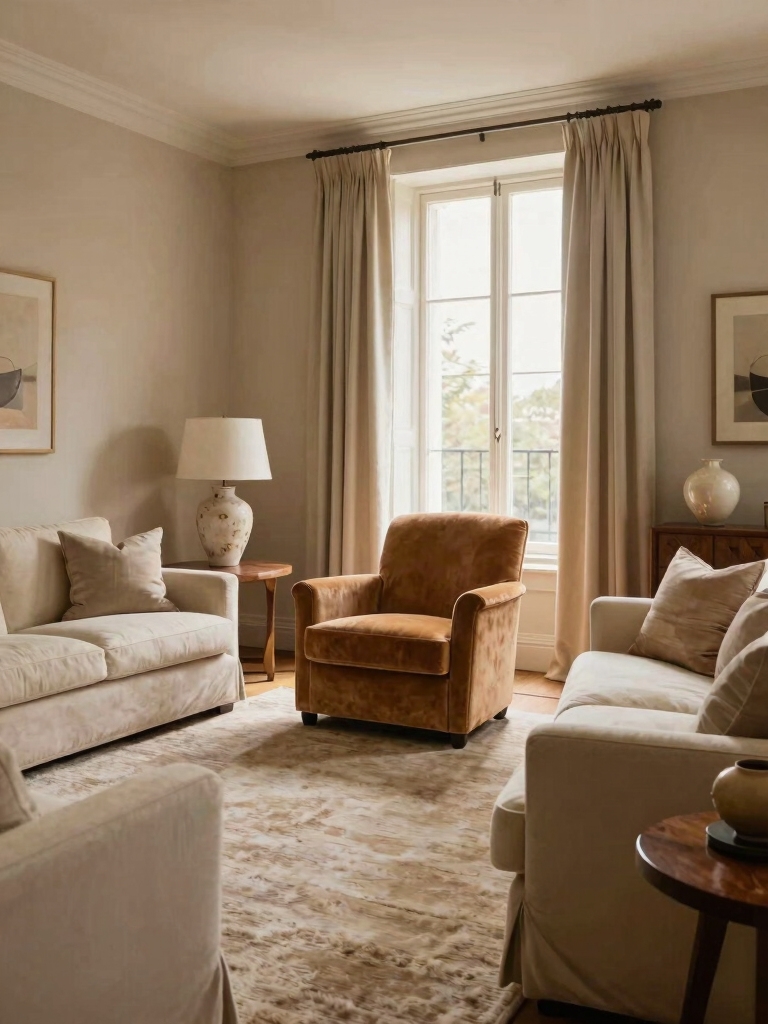 cozy textured earth tones