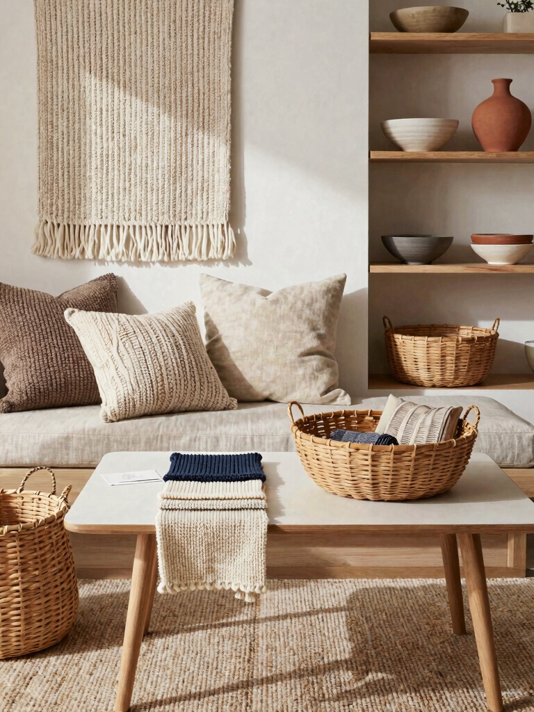 cozy textures for warmth