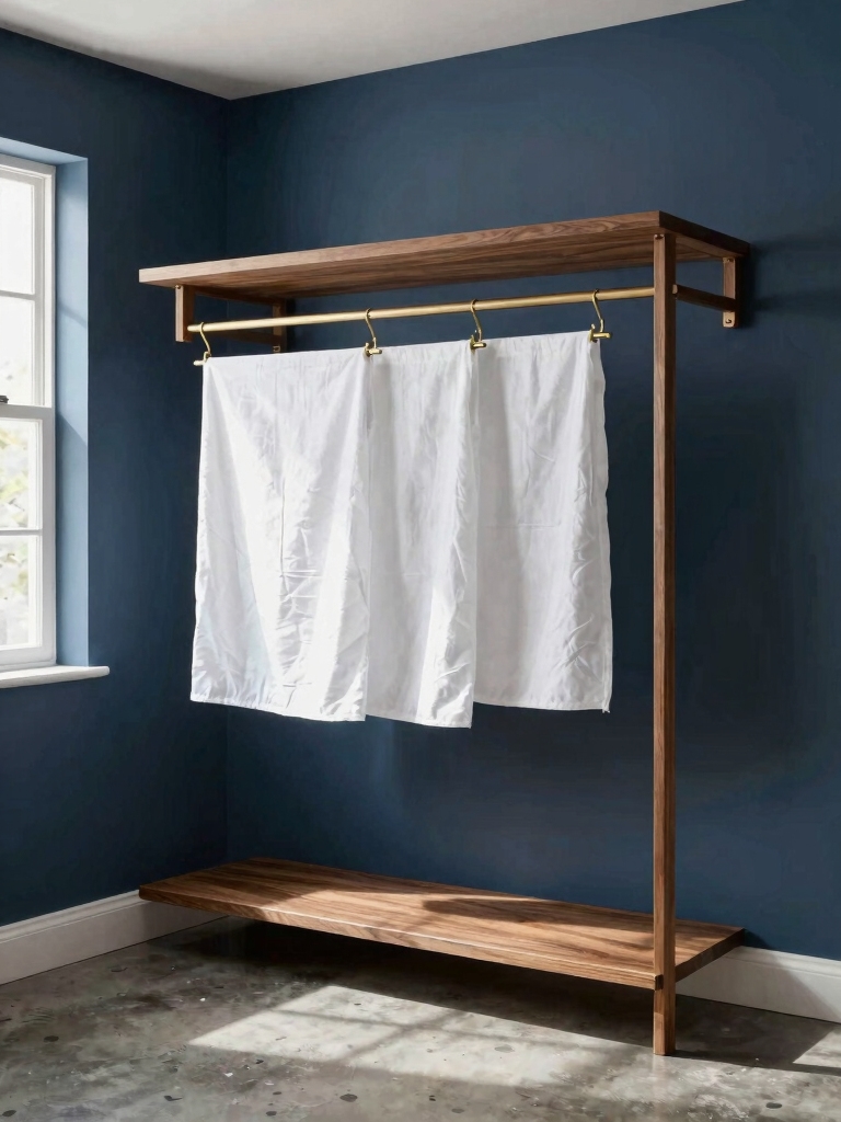 custom air drying hanging rod