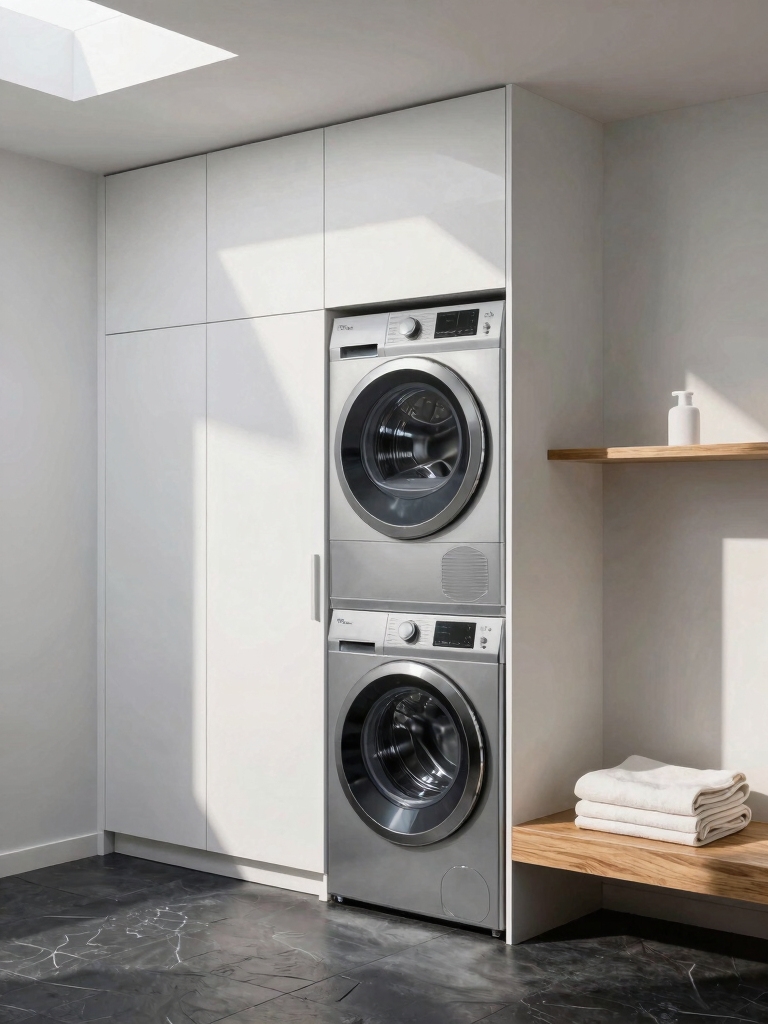 custom cabinetry for laundry