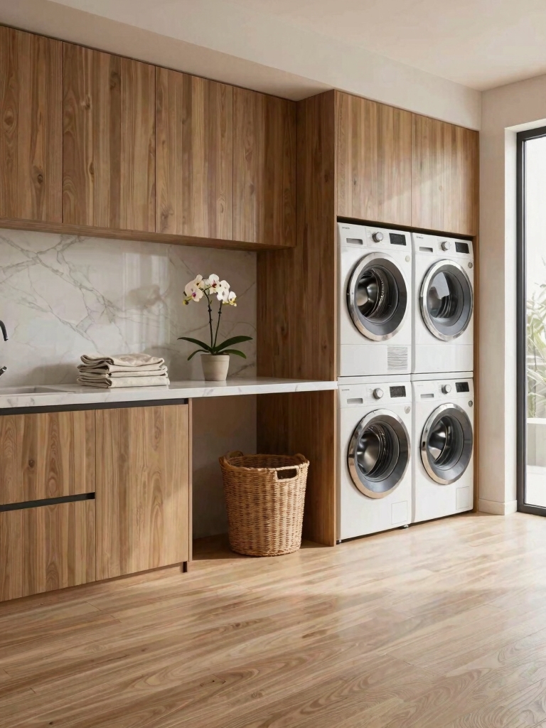 custom countertop for laundry