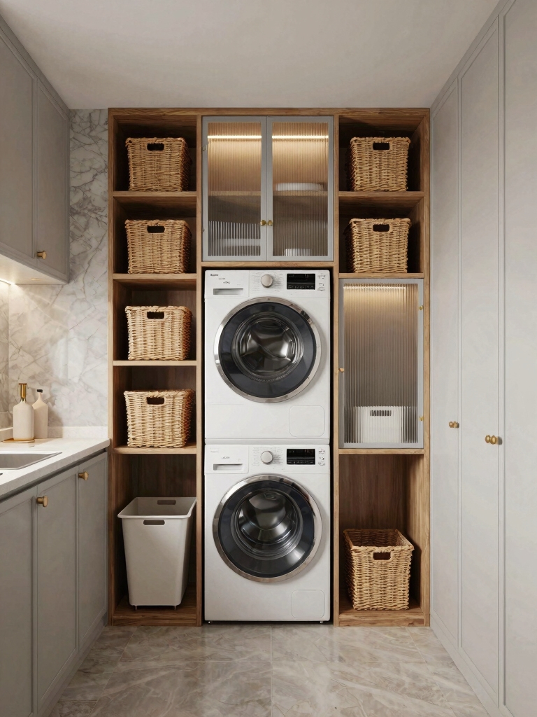 custom stackable laundry solutions