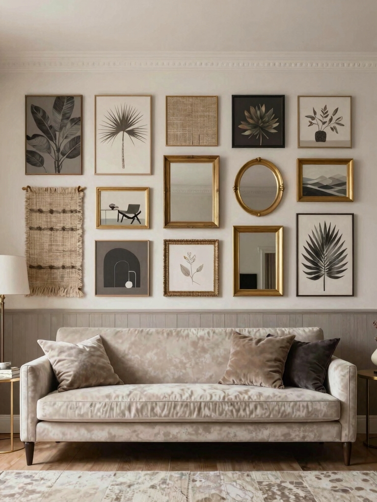 decorate blank living rooms