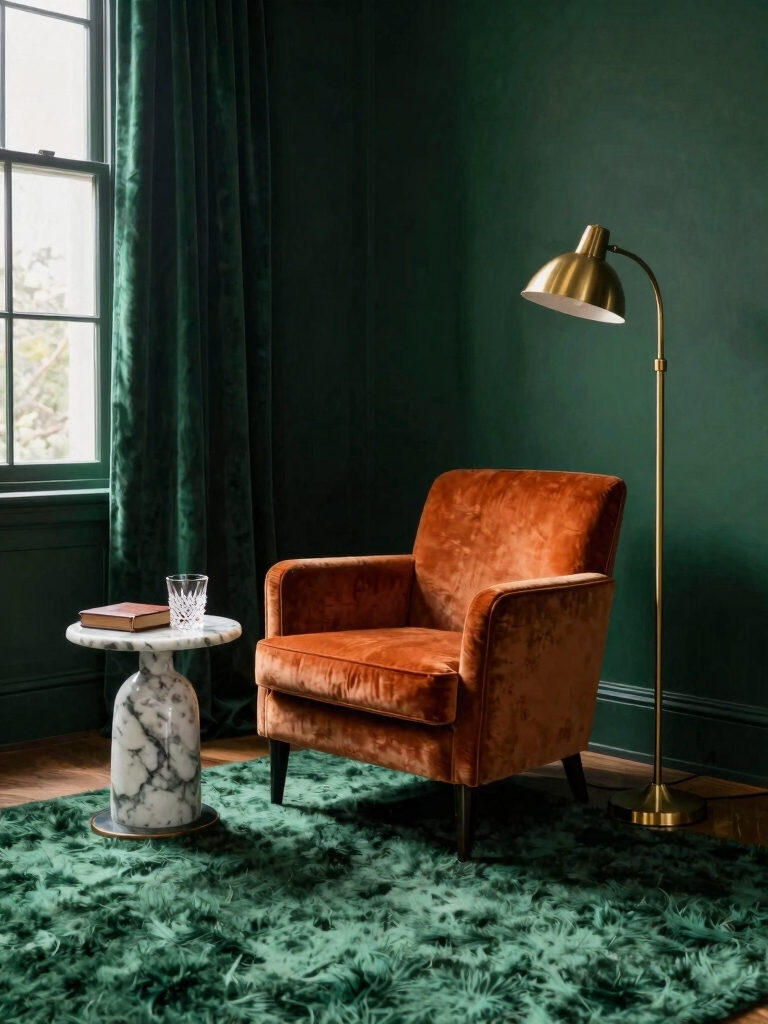 deep rich color scheme