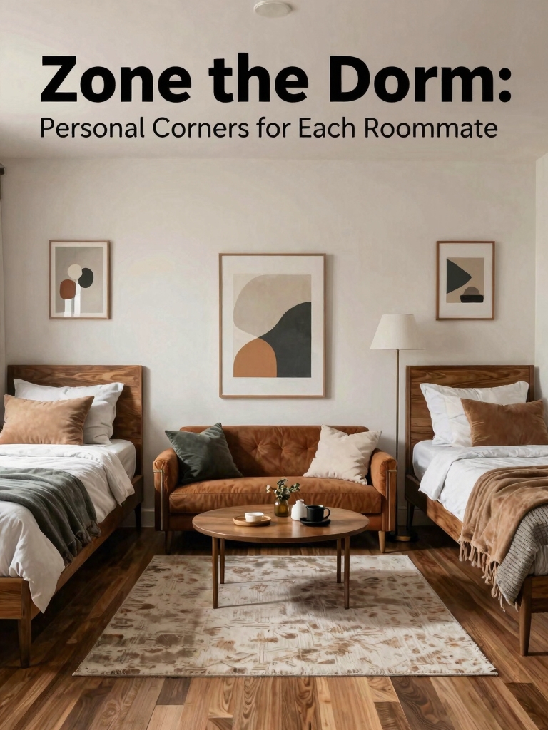 designated personal spaces organized