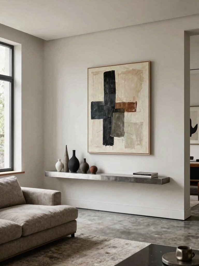 diverse living room decor