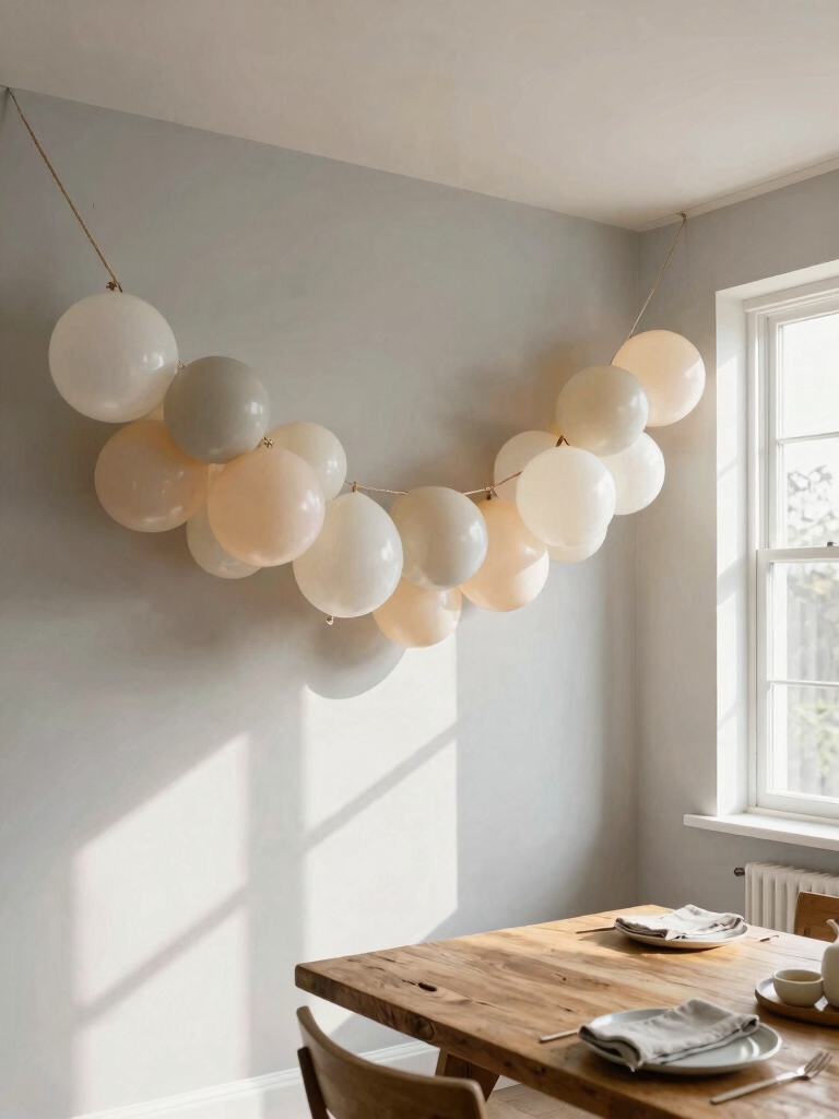 diy balloon garland decor