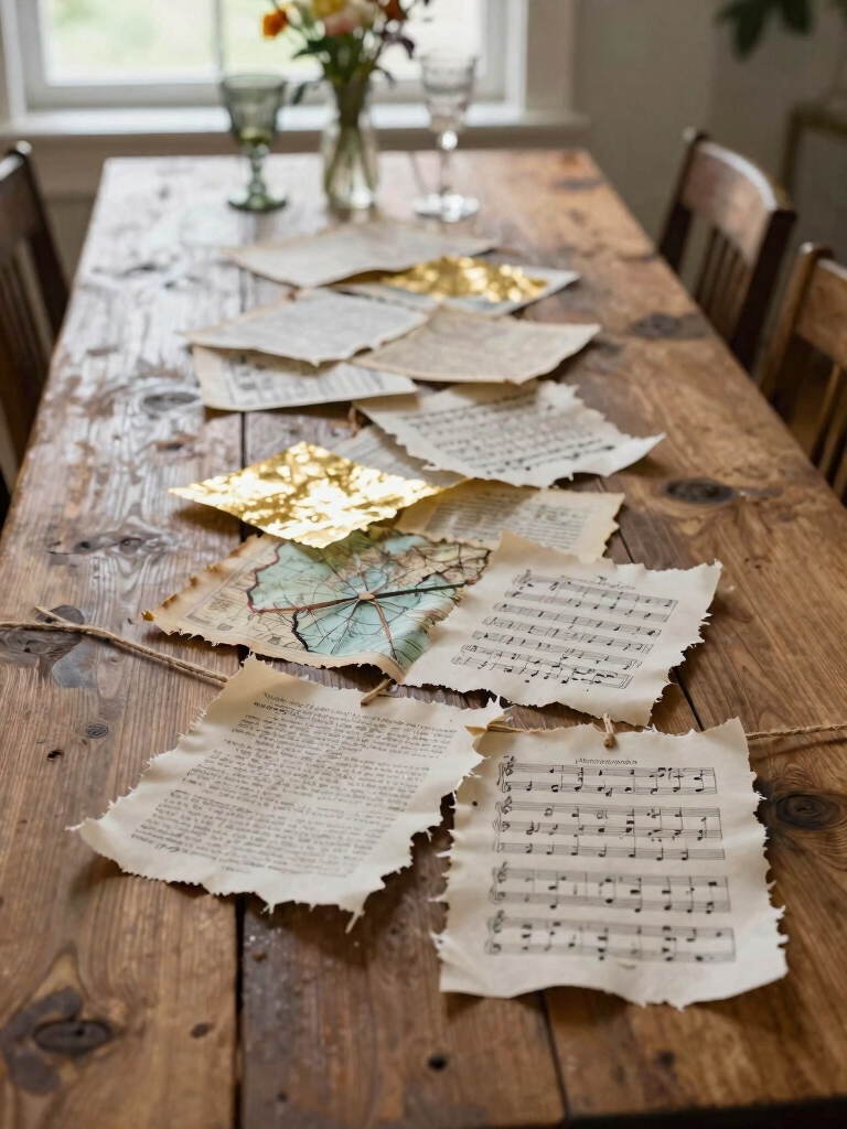 diy banners with scrap paper
