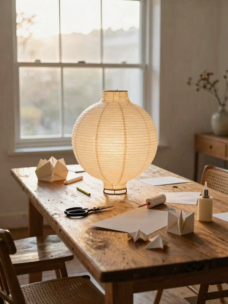 diy colorful paper lanterns