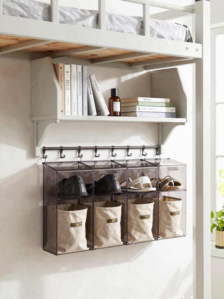 door storage and display
