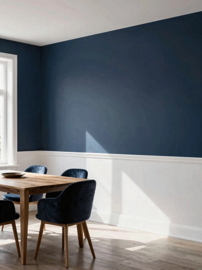 dramatic color block transformation