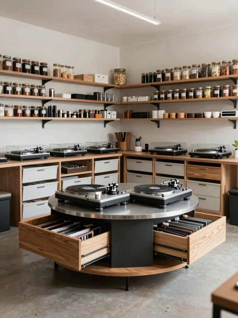 efficient craft room organization