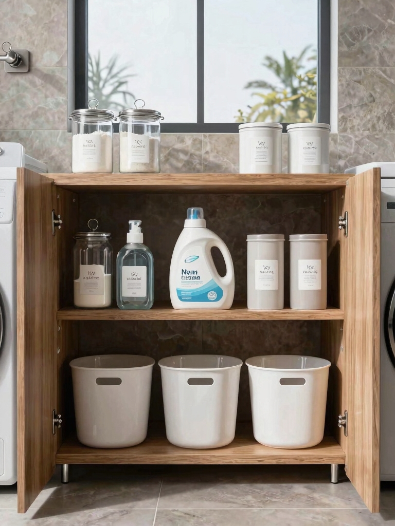 efficient detergent organization strategies