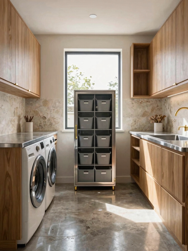 efficient laundry organization system