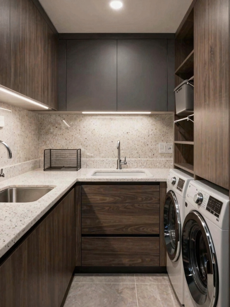 efficient laundry room design