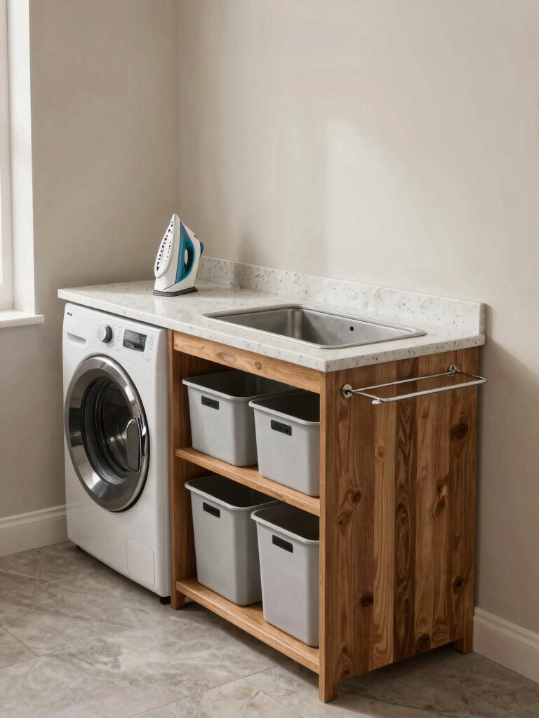 efficient laundry room zoning