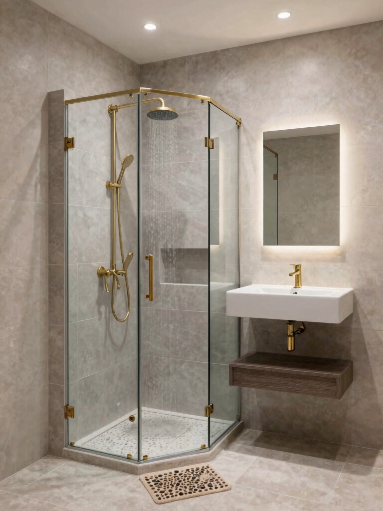 efficient small shower designs