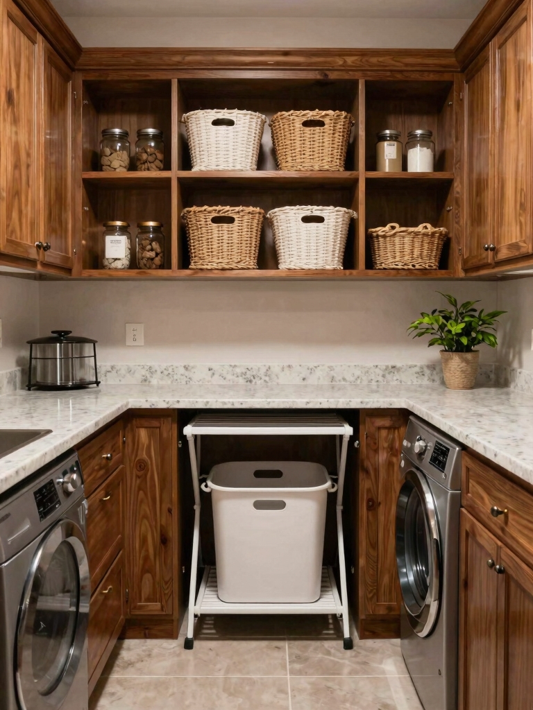 effortless stylish laundry organization