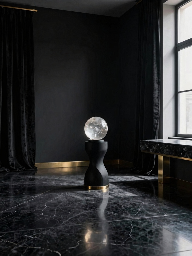 elegant dark room inspirations