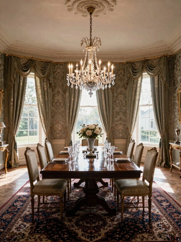elegant traditional dining room
