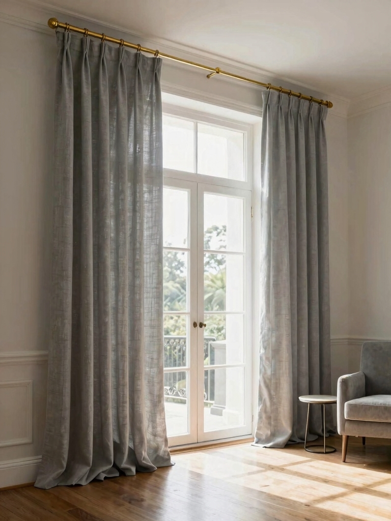 elevate space with curtains