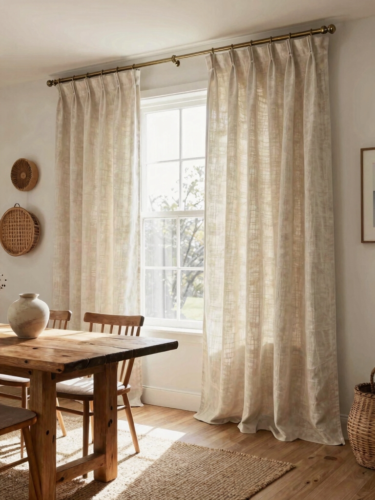 elevate windows with curtains