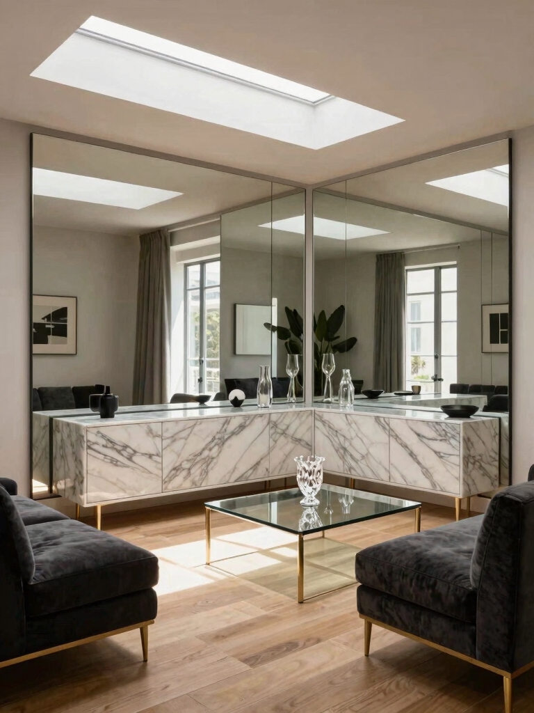 enhance light with reflections