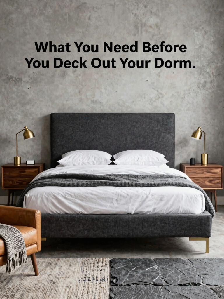 essentials for dorm decor