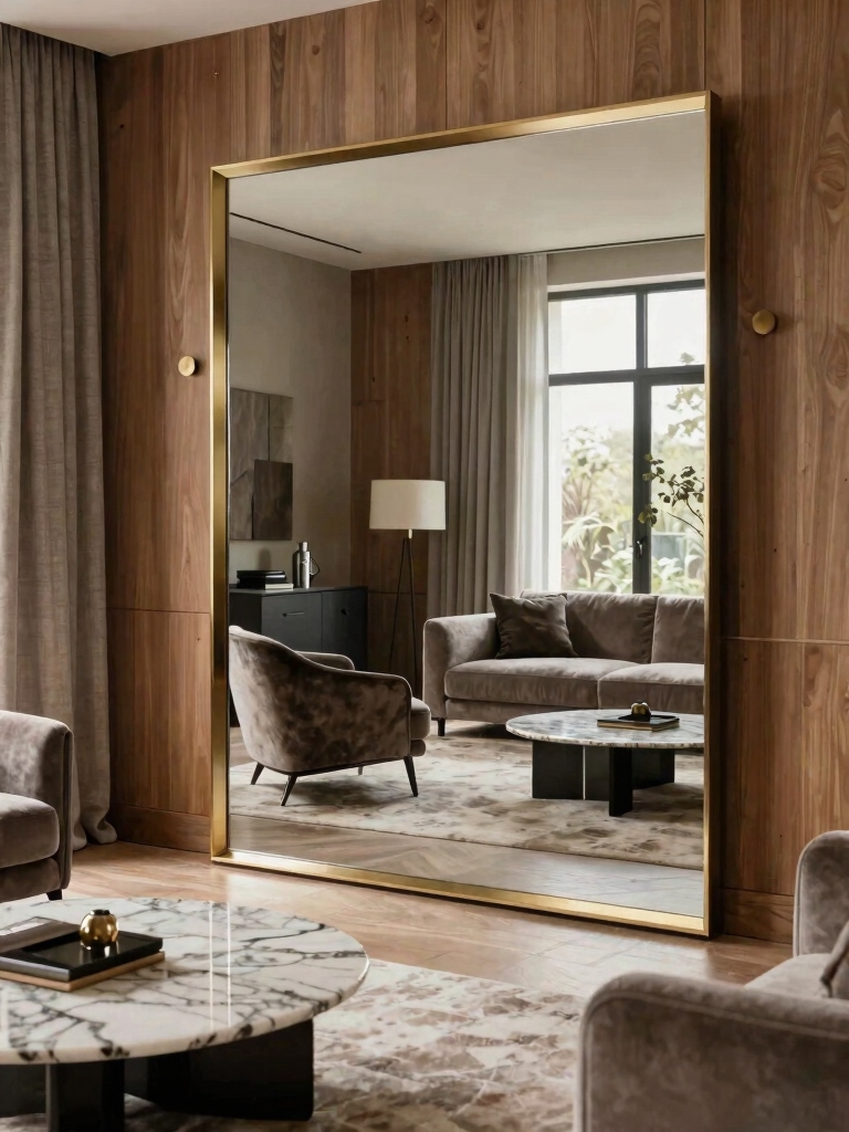 expanding space with mirrors