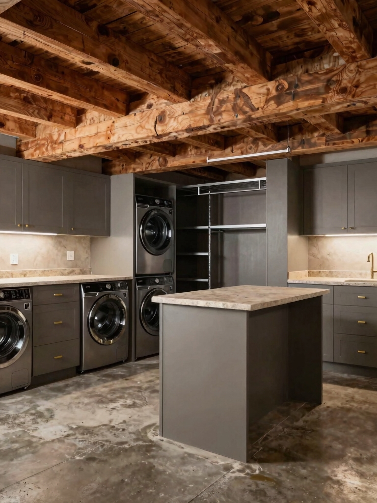 exposed beams enhance aesthetics