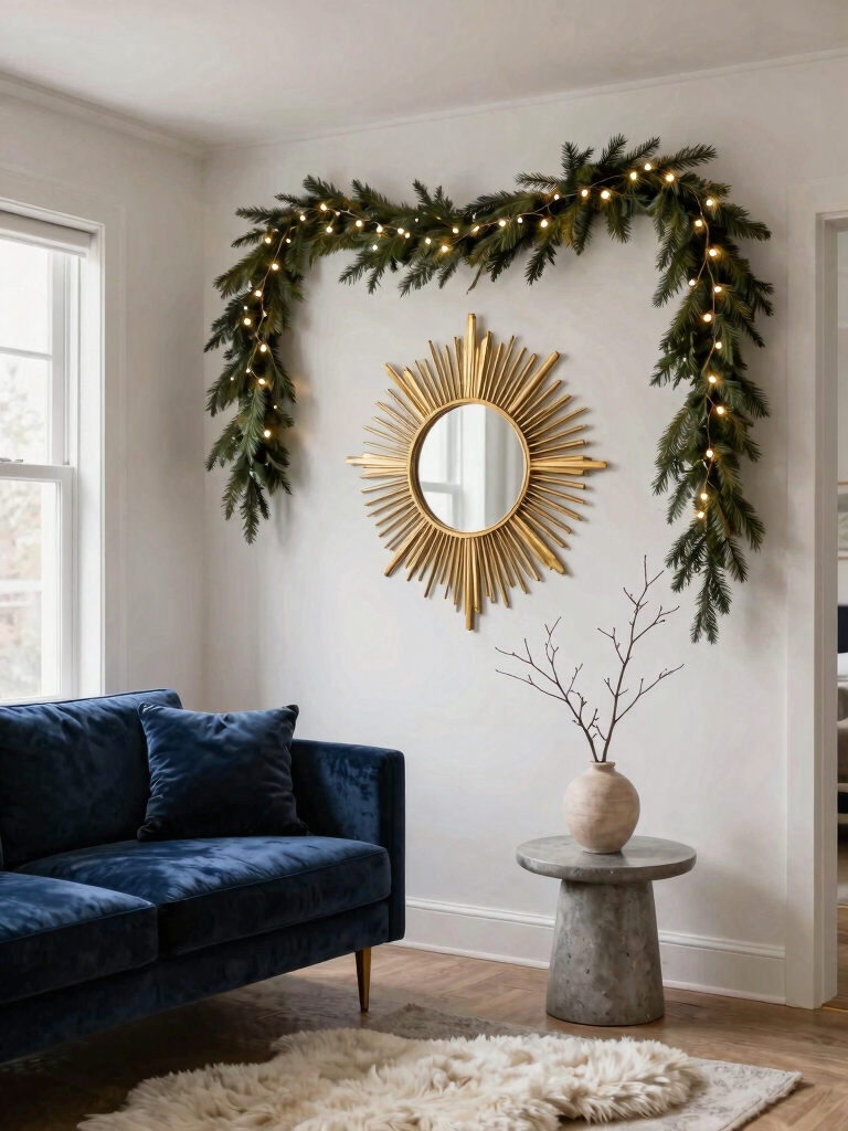 festive wall and window decor