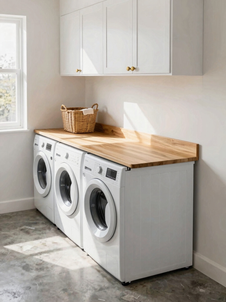 foldable countertop for laundry
