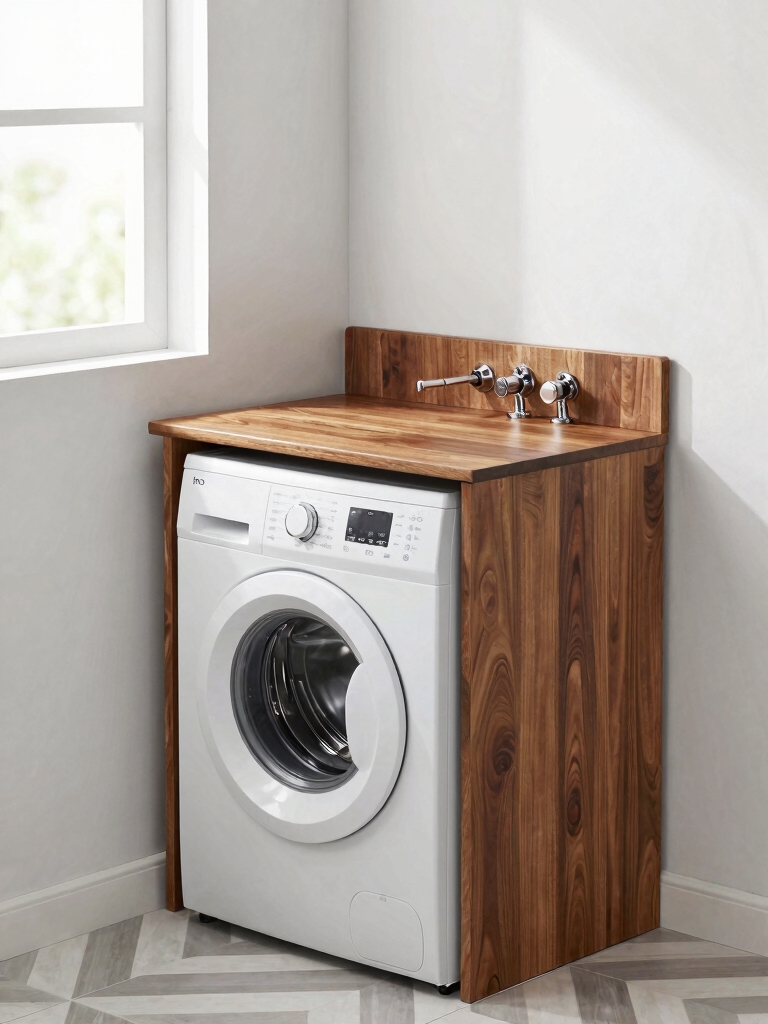 folding countertop laundry solution