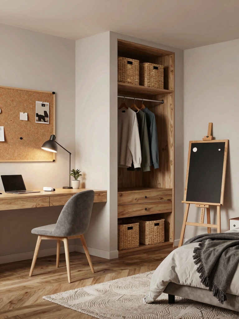functional teen room zones