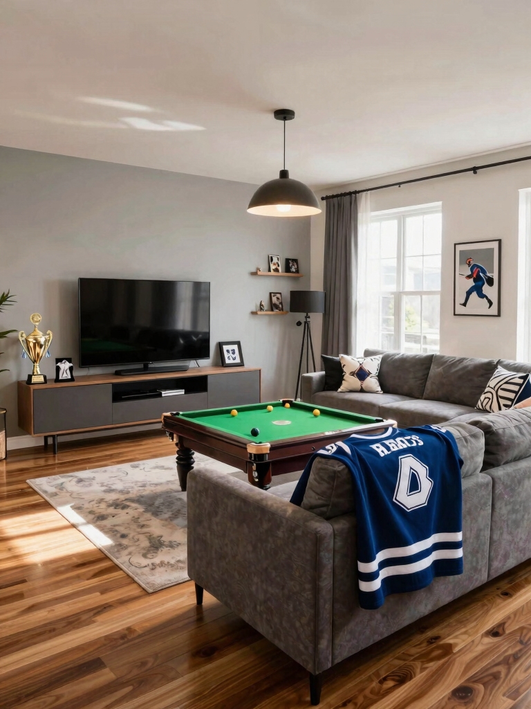 game day surprise decor