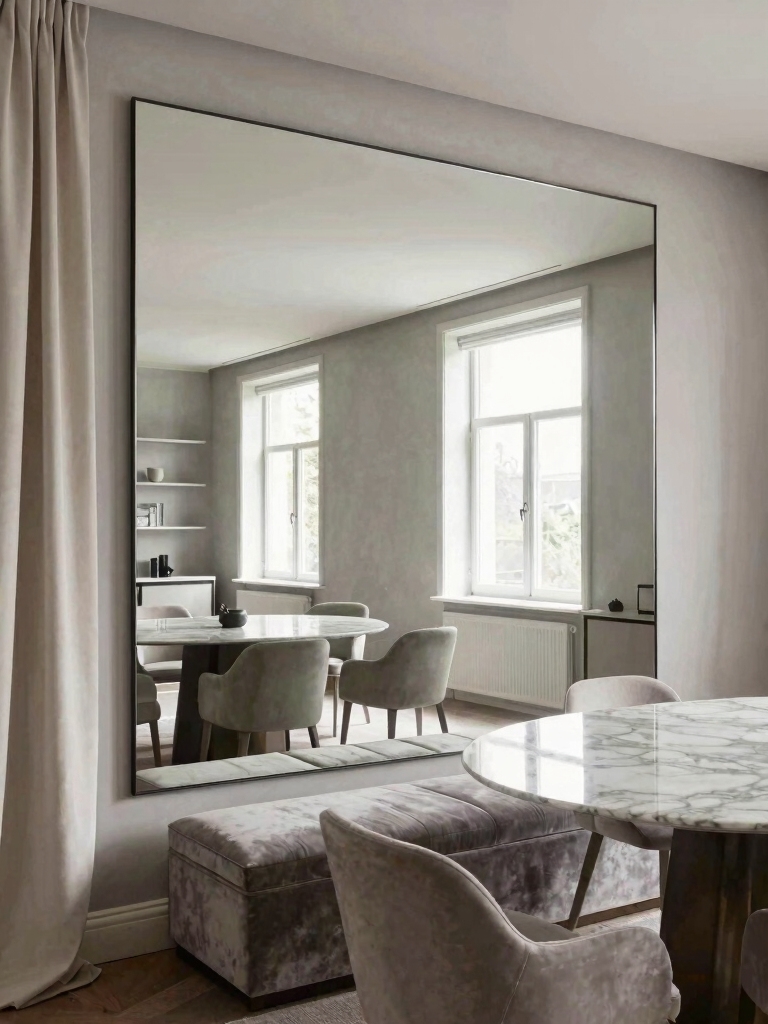 grand dining room mirror