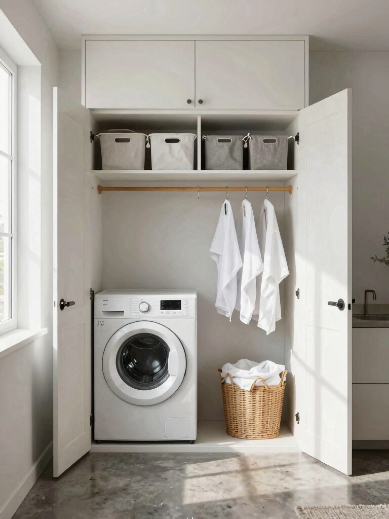 hanging storage maximizes space